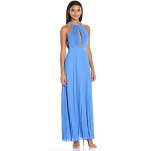 Laundry by Shelli Segal Beaded Chiffon Gown
